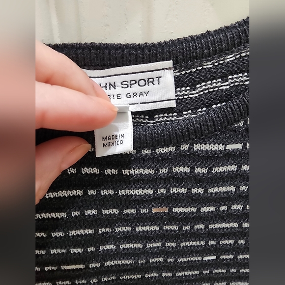 St. John Sport by Marie Gray, size L, knit, black - Picture 3 of 12